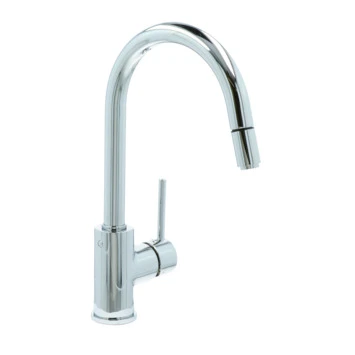 Atlantic Keukenkraan Jeremy Met Hendel En Uittrekbare Sproeikop Chroom - Afbeelding 7