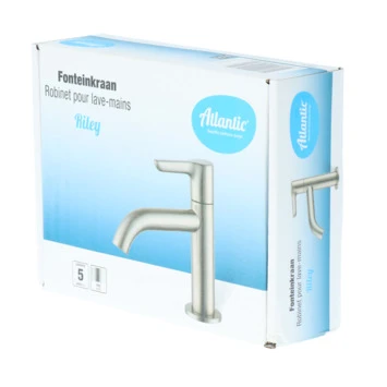 Atlantic Fonteinkraan Riley Met Hendel RVS - Afbeelding 10