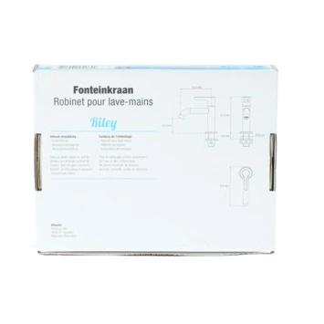 Atlantic Fonteinkraan Riley Met Hendel RVS - Afbeelding 11