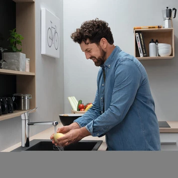 Hansgrohe Keukenkraan Focus M43 Met Hendel Chroom 120 - Afbeelding 5