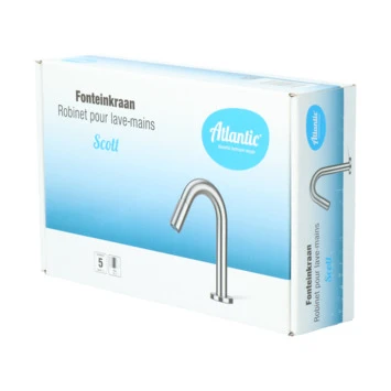 Atlantic Fonteinkraan Scott Met Draaiknop RVS - Afbeelding 10