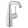 GROHE Wastafelkraan Essence M-size Met Hendel En Waste Supersteel