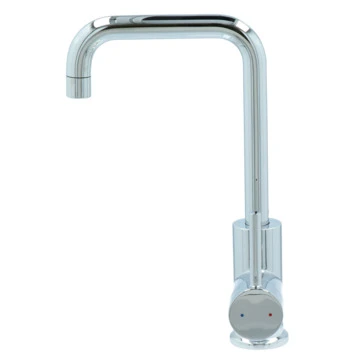 Absolut Wastafelkraan Haiti Met Hendel En Pop-up Afvoerplug Chroom - Afbeelding 2