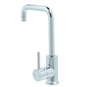 Absolut Wastafelkraan Haiti Met Hendel En Pop-up Afvoerplug Chroom - Afbeelding 3