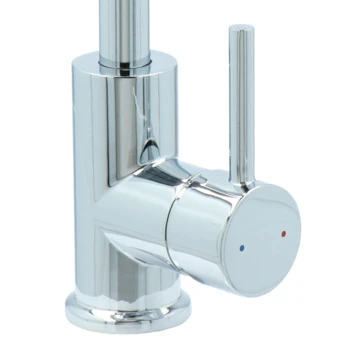 Absolut Wastafelkraan Haiti Met Hendel En Pop-up Afvoerplug Chroom - Afbeelding 9