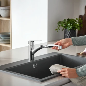 Grohe Quickfix Keukenkraan Start Uittrekbare Dual Spray - Afbeelding 7