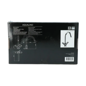 Aqualino Keukenkraan Fortore 2-knops Chroom - Afbeelding 11