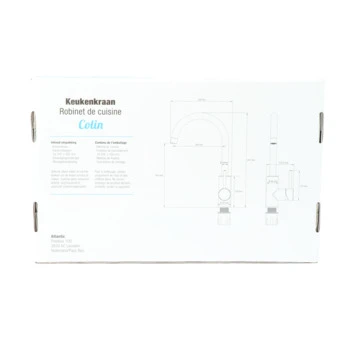 Atlantic Keukenkraan Colin Met Hendel Chroom - Afbeelding 13