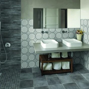 Wandtegel Decor Dust Fumo Muretto 20x60 Cm - Afbeelding 2