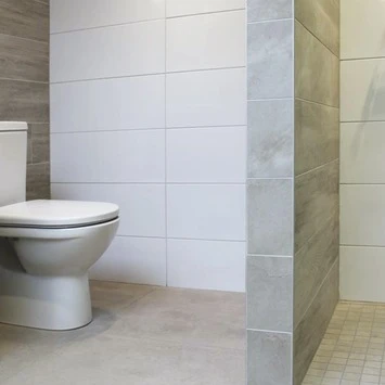 Wandtegel Hoogglans Wit 25x50 Cm 1,63 M² - Afbeelding 2