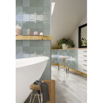 Wandtegel Sava Blauw 13x13 Cm 1m² - Afbeelding 4