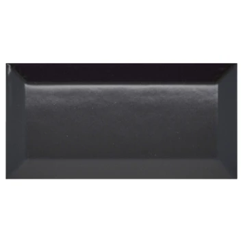 Wandtegel Metro Zwart 7,5x15 Cm 0,5 M²