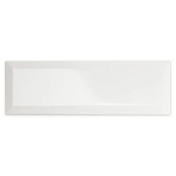 Wandtegel Metro XL Hoogglans Wit 15x45 Cm 1 M²