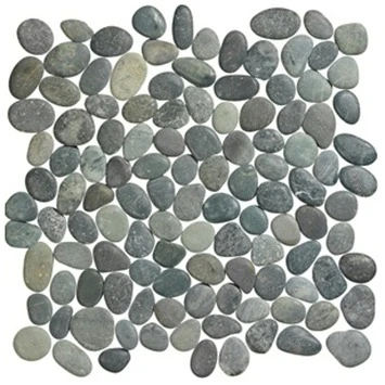 Nature Stone Pebble Antraciet 30x30 Cm 1 M²