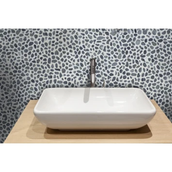 Nature Stone Pebble Antraciet 30x30 Cm 1 M² - Afbeelding 2