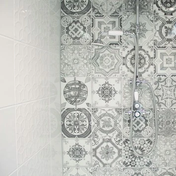 Wandtegel Iris Hoogglans Wit 25x40 Cm 1,4 M² - Afbeelding 3