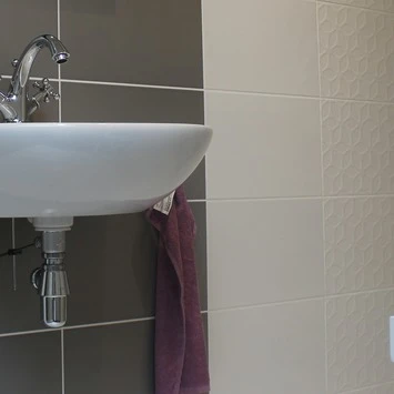 Wandtegel Iris Hoogglans Wit 25x40 Cm 1,4 M² - Afbeelding 4