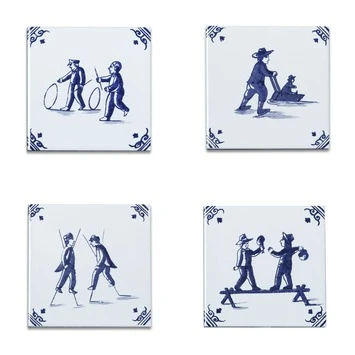 Wandtegel Decor Oud Hollands 13x13 Cm