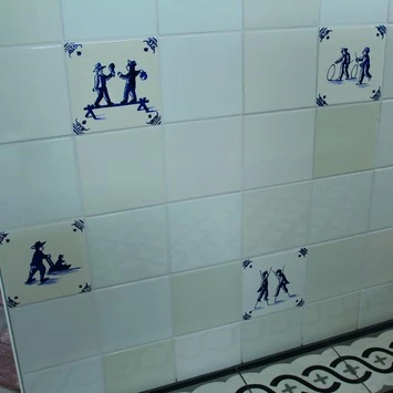 Wandtegel Decor Oud Hollands 13x13 Cm - Afbeelding 3