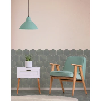 Wandtegel Odensa Mint Groen 14x16 Cm 0,5m² - Afbeelding 3