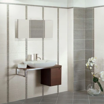 Wandtegel Krypton Wit 25x40 Cm 1 M² - Afbeelding 2