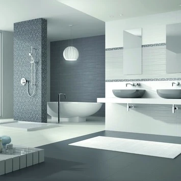 Wandtegel Fusion Wit 20x50 Cm 1,2 M² - Afbeelding 2