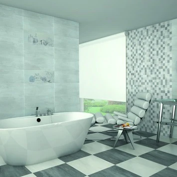 Wandtegel Unika Grijs 20x60 Cm 1,20 M² - Afbeelding 2