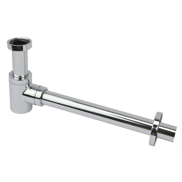 Sanivesk Luxe Design Fonteinsifon Chroom 5/4"x32mm LAAG Model - Afbeelding 3