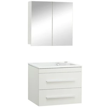 Style Badmeubelset Rechts Mat Wit 60 Cm