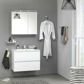 Tiger Spiegelkast S-Line 60cm Sneeuwwit - Afbeelding 2