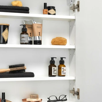 Tiger Spiegelkast S-Line 60cm Sneeuwwit - Afbeelding 4