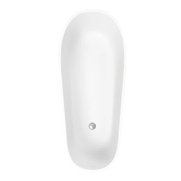 Allibert Vrijstaand Bad Galena 170x70cm Mat Wit