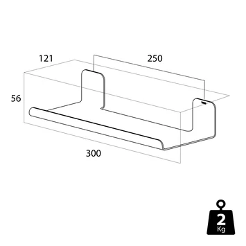Tiger Planchet Colar 30 Cm Zwart - Afbeelding 9