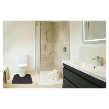 Differnz WC Mat Altera 60x60 Cm Antraciet - Afbeelding 2