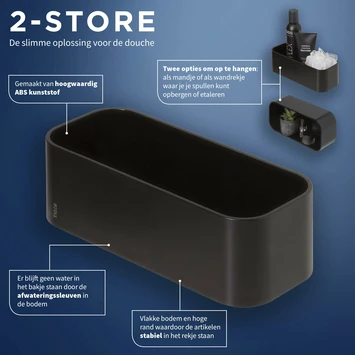 Tiger Wandrek/douchemand 2-store 25cm Zwart - Afbeelding 14