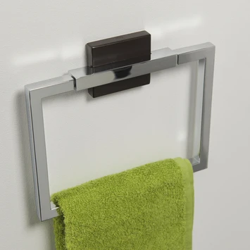 Tiger Zenna Handdoekring Chroom/wenge - Afbeelding 3