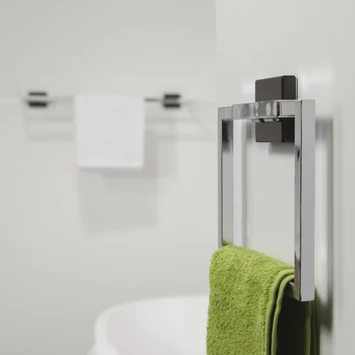 Tiger Zenna Handdoekring Chroom/wenge - Afbeelding 4