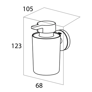 Tiger Zeepdispenser Urban Hangend Zwart - Afbeelding 10