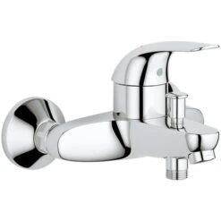 GROHE Badkraan Swift Met Hendel Chroom 15 Cm
