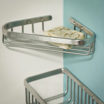 Tiger Zeepbakje Exquisit Voor Hoek Hangend RVS - Afbeelding 4