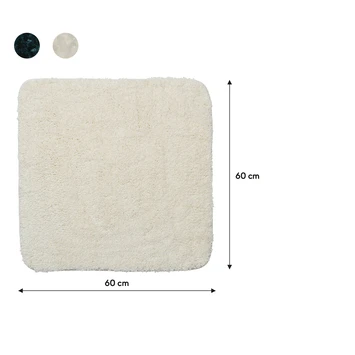 Sealskin Badmat Angora 60x60cm Off-white - Afbeelding 5