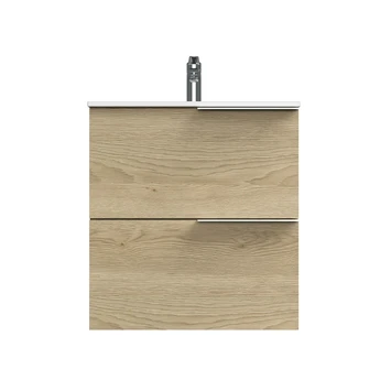 Tiger Badmeubelset Pocket 60 Cm Met 2 Lades Naturel Eik - Afbeelding 6