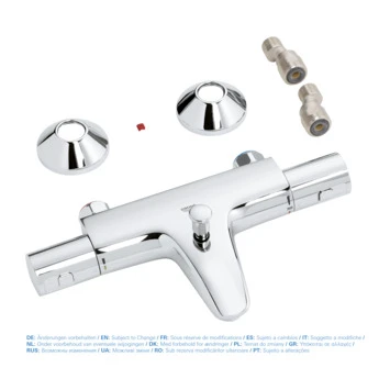 Grohe Thermostatische Badkraan Precision Start Chroom 15 Cm - Afbeelding 3