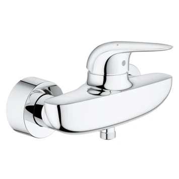 GROHE Douchekraan Wave Met Hendel Chroom 15 Cm - Afbeelding 3