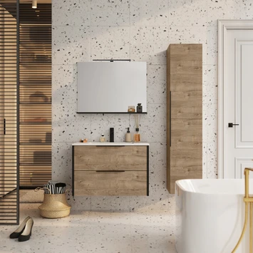 Atlantic kolomkast Aria Canela Eiken - Afbeelding 2