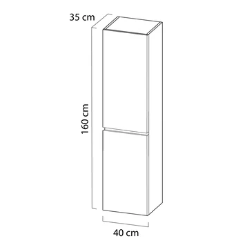Tiger Karlo Kolomkast Chalet Eiken 160 Cm - Afbeelding 4