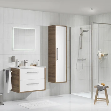 TIGER Boston Kolomkast Chalet Eik Rvs 40cm - Afbeelding 5