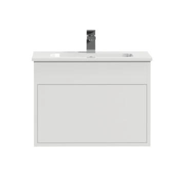 Tiger Helsinki Badkamermeubel 60 Cm Hoogglans Wit Met Wastafel Keramiek Wit - Afbeelding 2