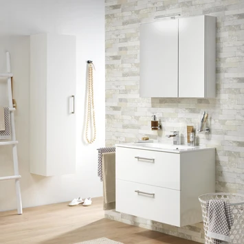 Tiger Spiegelkast S-Line 80cm Sneeuwwit - Afbeelding 3