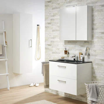 Tiger Spiegelkast S-Line 80cm Sneeuwwit - Afbeelding 5